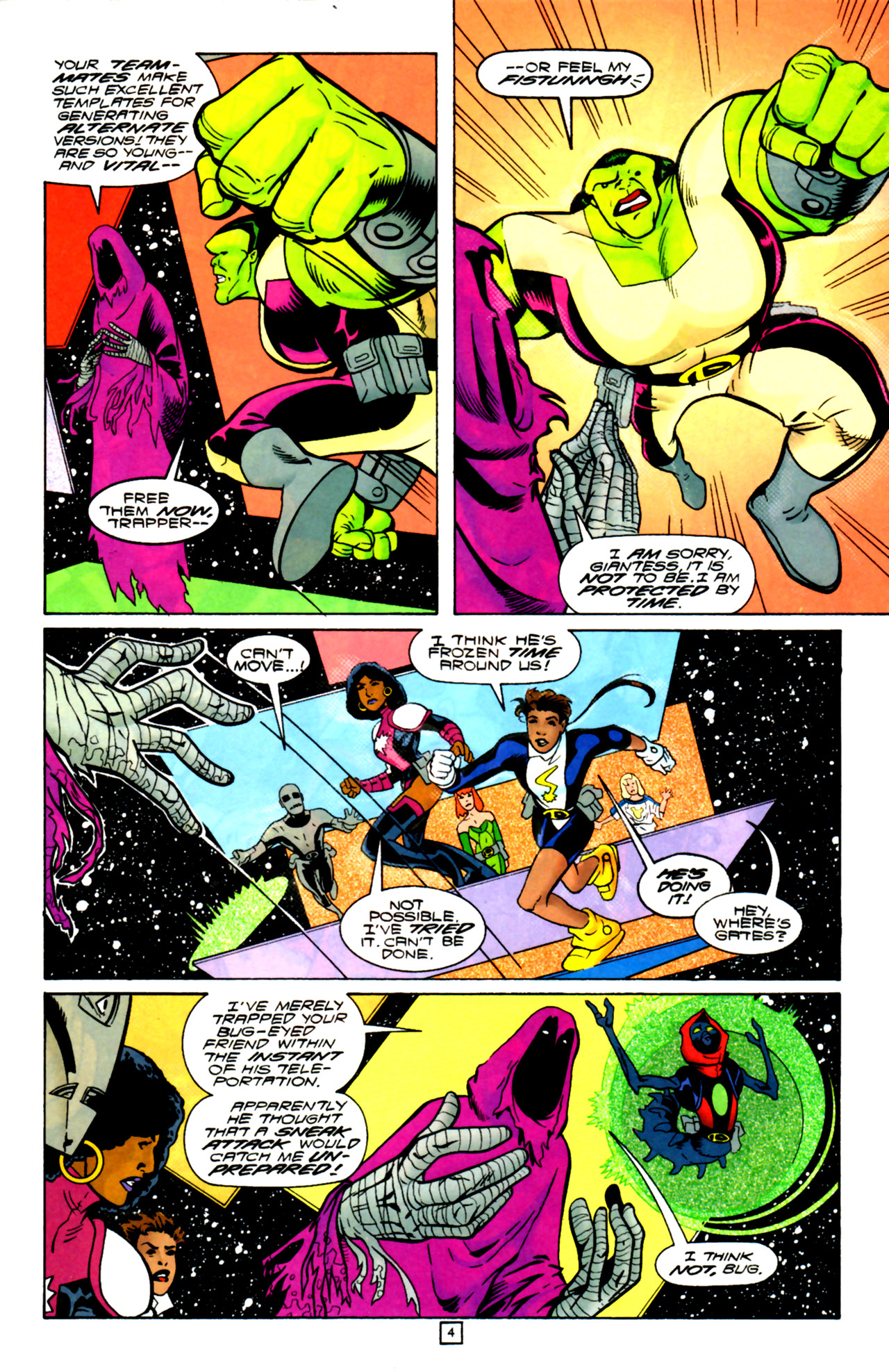 Legion of Super-Heroes (1989) 105 Page 3
