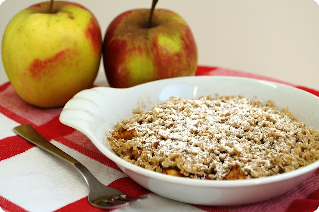 apple crumble zonder suiker