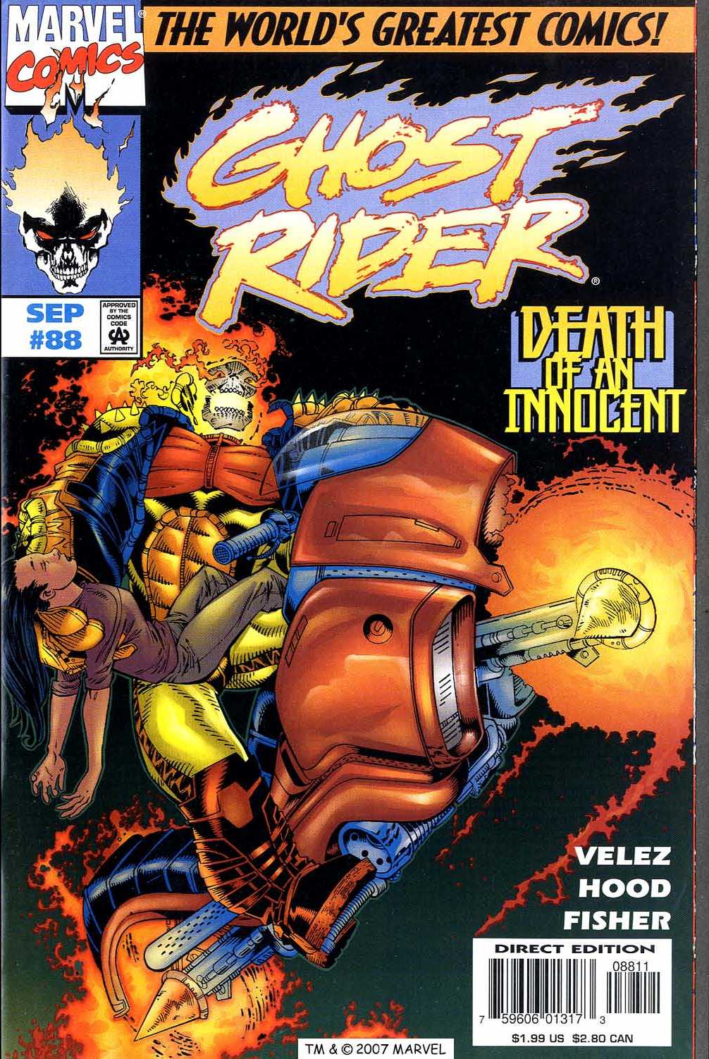 Read online Ghost Rider (1990) comic -  Issue #88 - 1
