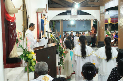 Pengamanan Misa Paskah di Gereja Santo Yakobus Alfeus Pajangan Bantul