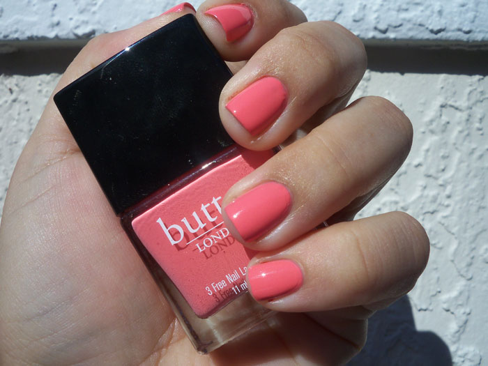 7. Butter London Nail Lacquer in "Trout Pout" - wide 5