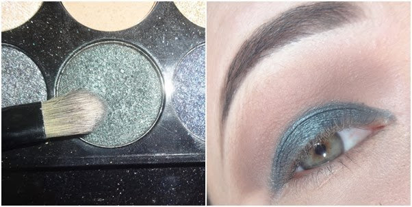 Maquiagem verde esmeralda com glitter Maquiagem verde esmeralda com glitter
