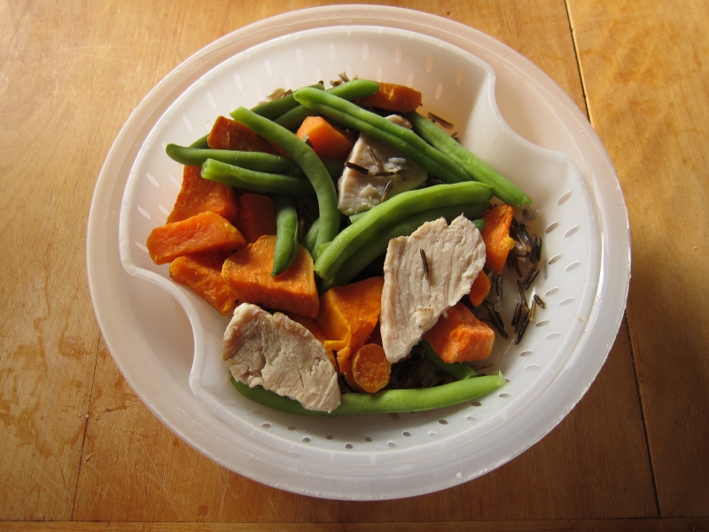 Frozen Friday Healthy Choice Turkey and Sweet Potatoes