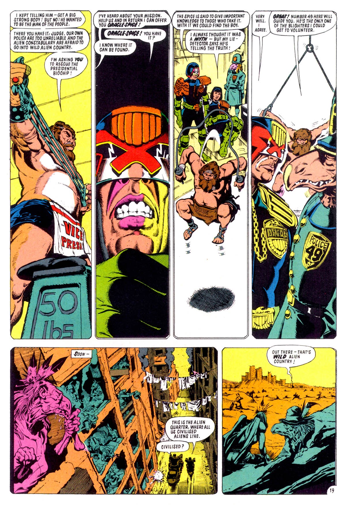 Read online Judge Dredd: The Judge Child Quest comic -  Issue #2 - 23