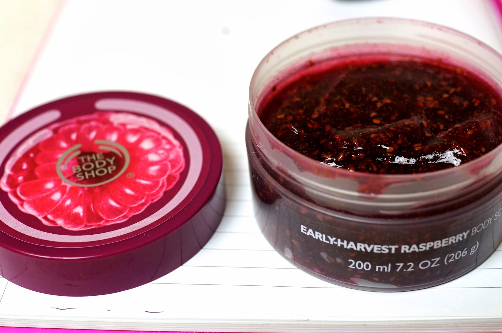 The Body Shop Early-Harvest Raspberry Body Wash