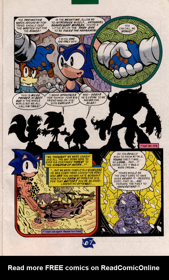Read online Sonic The Hedgehog comic -  Issue #65 - 7