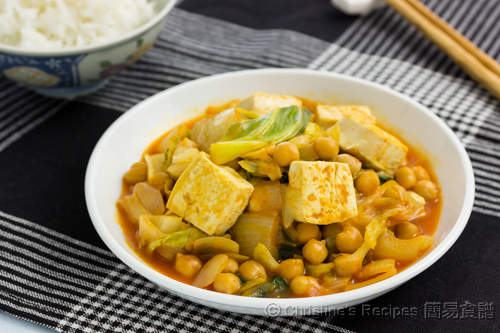 韓式豆腐鷹嘴豆  Korean Style Tofu & Chickpeas02