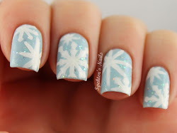 christmas nail designs nails unique enjoyable holidays bow snowflake concorso grazia blogger di per want