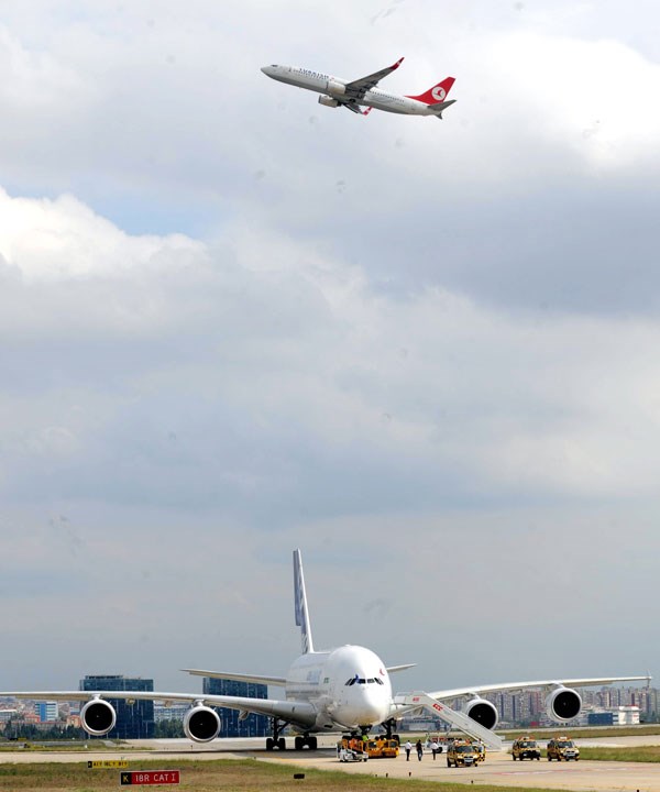 Airbus A380 İstanbul'da