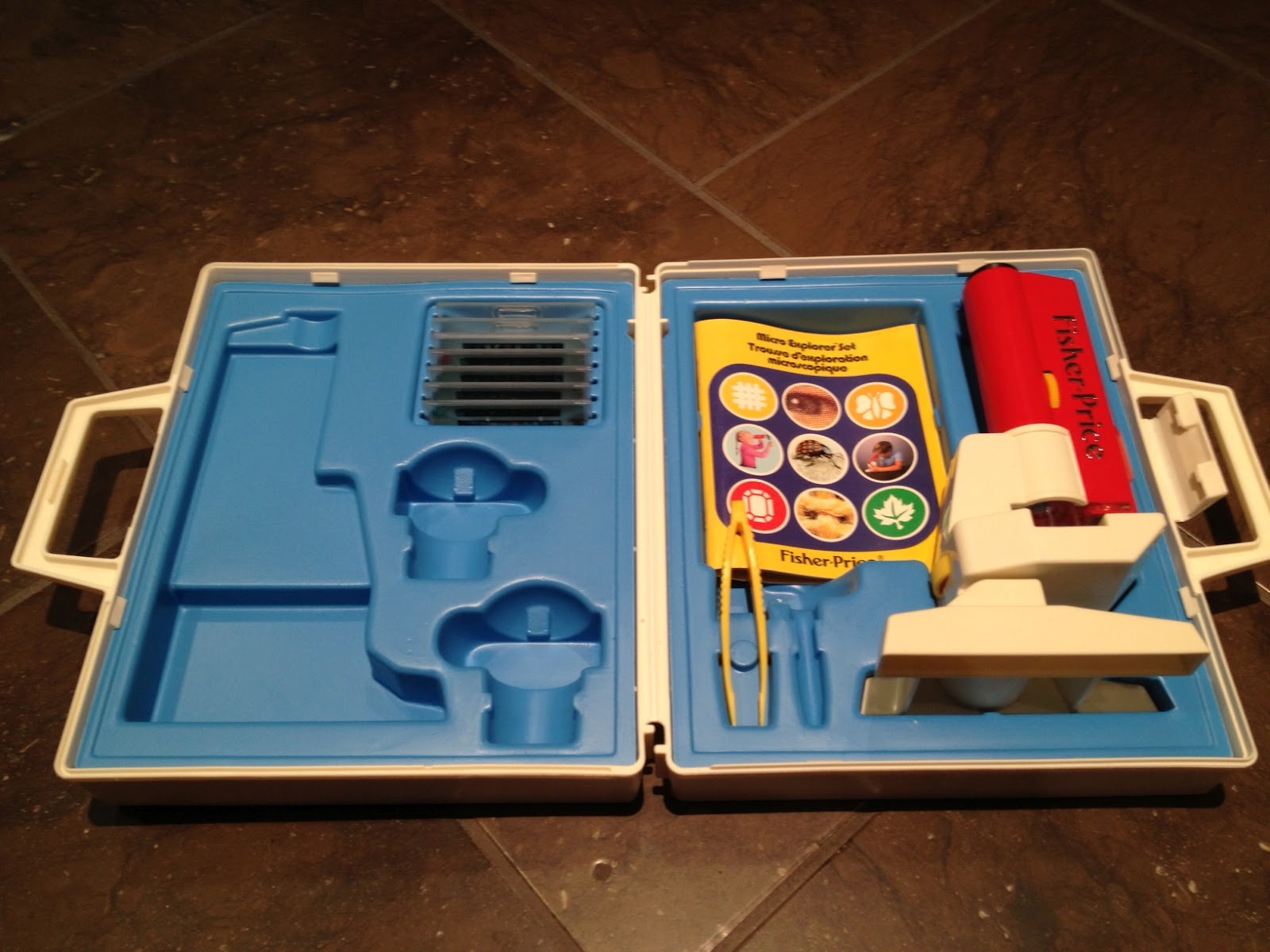 Fab and ThriftySomething Vintage Fisher Price Micro Explorer Set