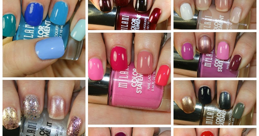 Princess Polish: Swatch and Review: Milani Color Statement Skittle Nails