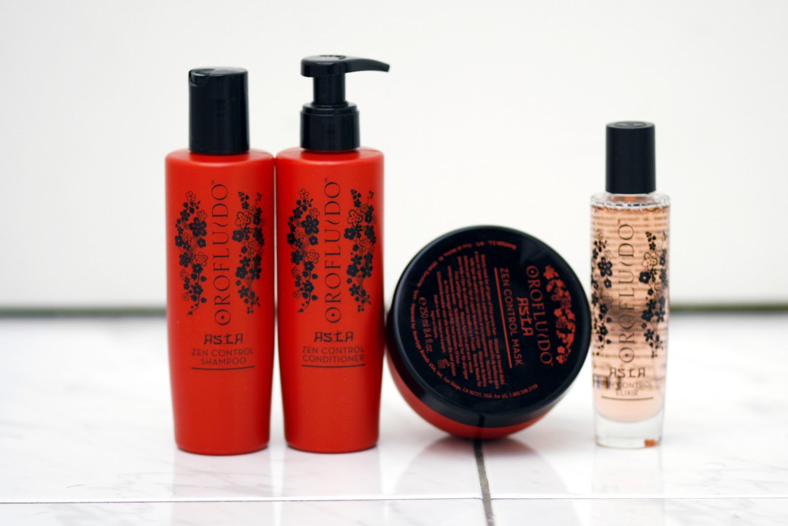 fun size beauty Orofluido Asia Zen Control Shampoo, Conditioner, Hair Mask and Elixir