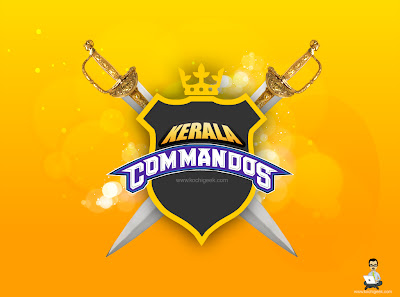 Kerala Commandos Logo With Sword