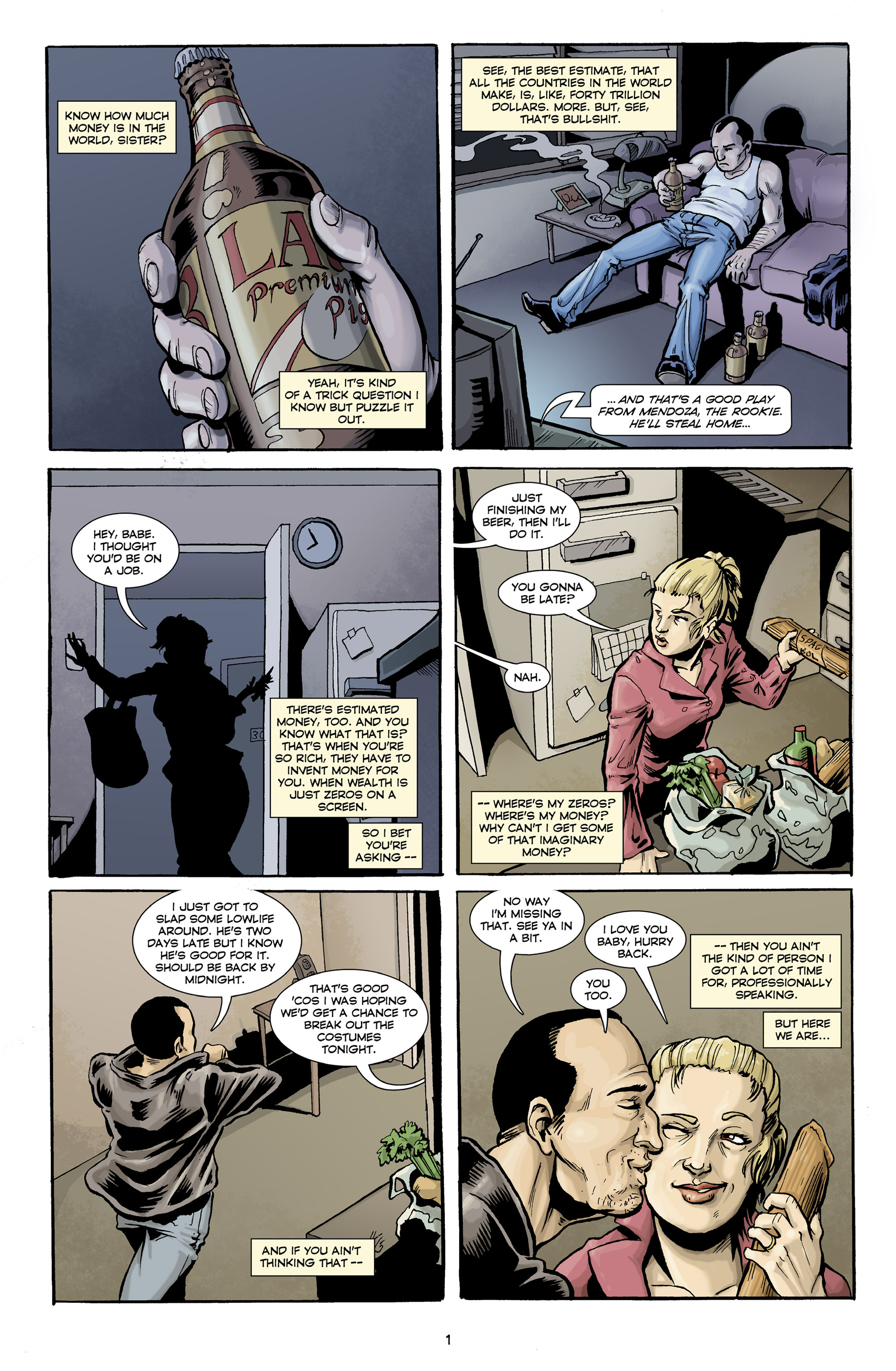 Read online Unmasked comic -  Issue #1 - 3