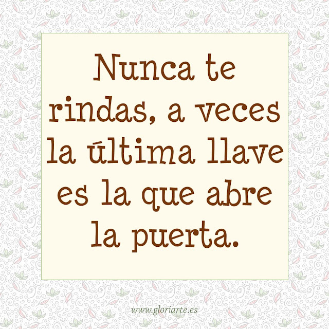 frase motivadora gloriarte