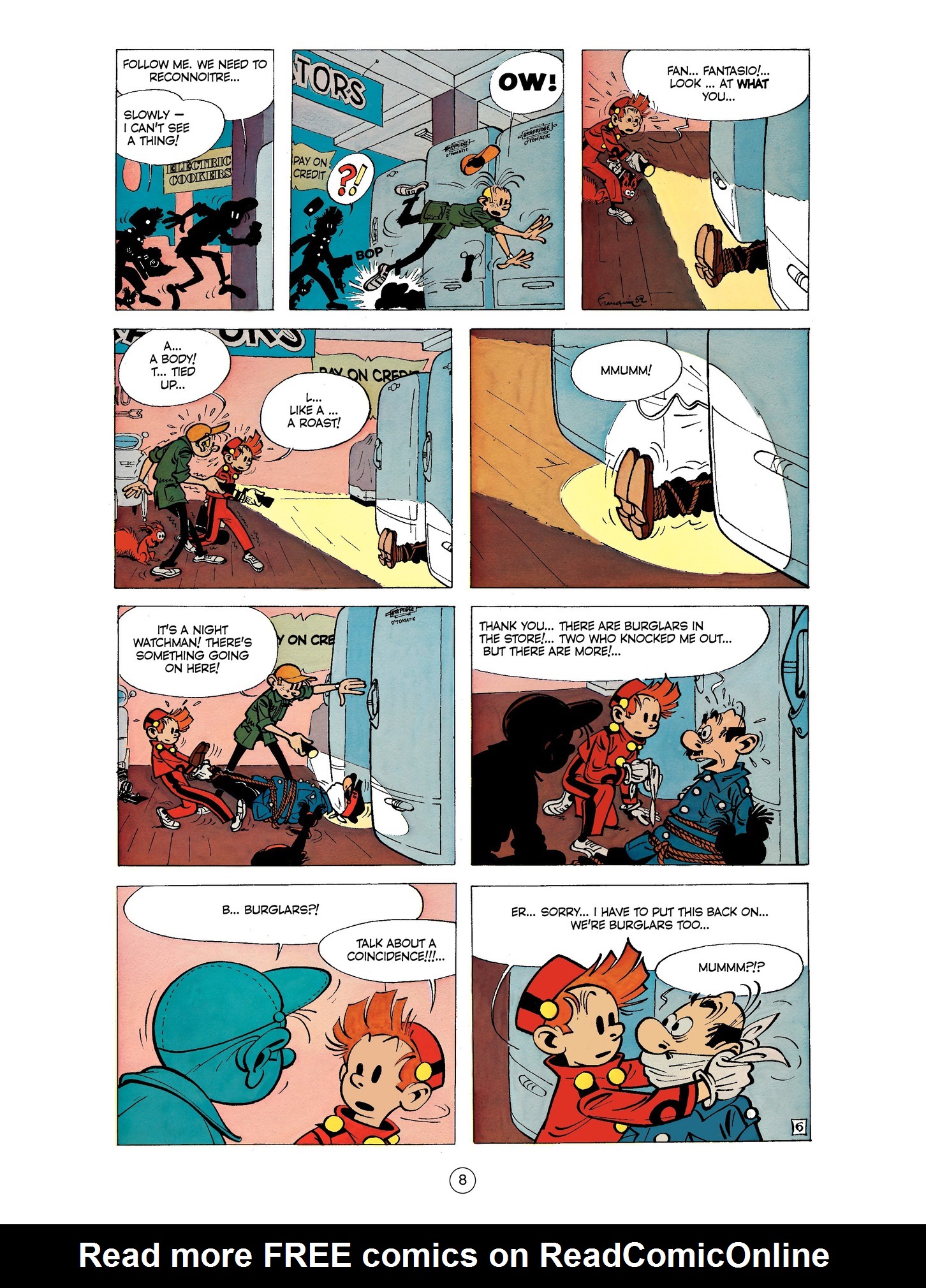 Read online Spirou & Fantasio (2009) comic -  Issue #7 - 10