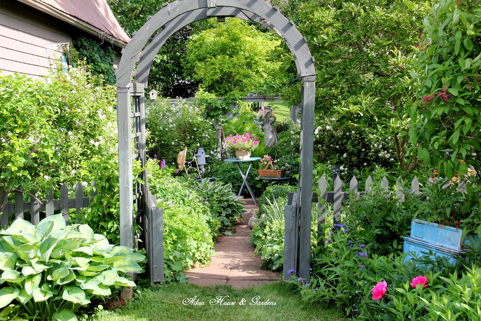 Aiken House & Gardens Garden Arbors