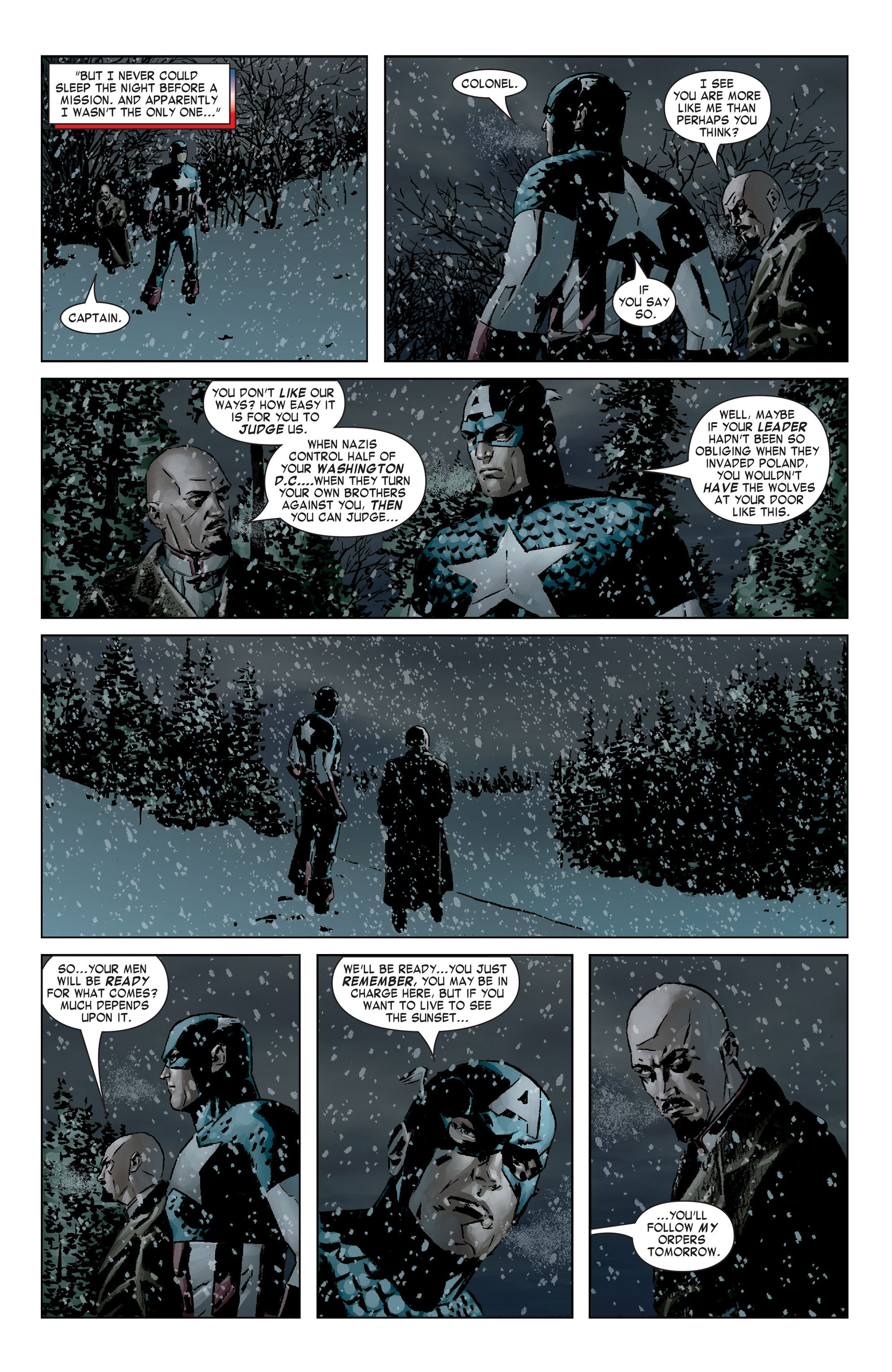 Read online Captain America (2005) comic -  Issue #5 - 11