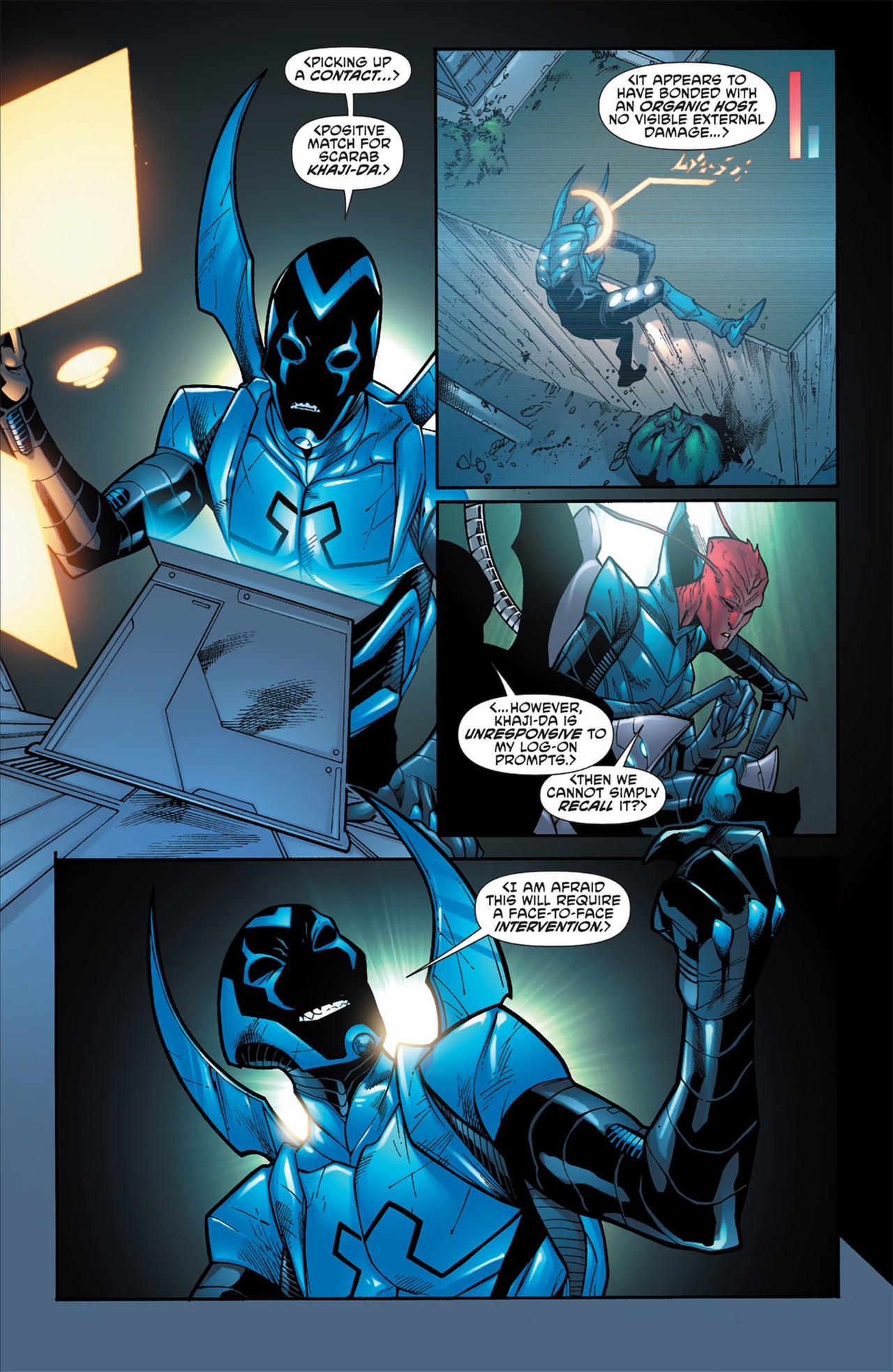 Read online Blue Beetle (2011) comic -  Issue #3 - 9