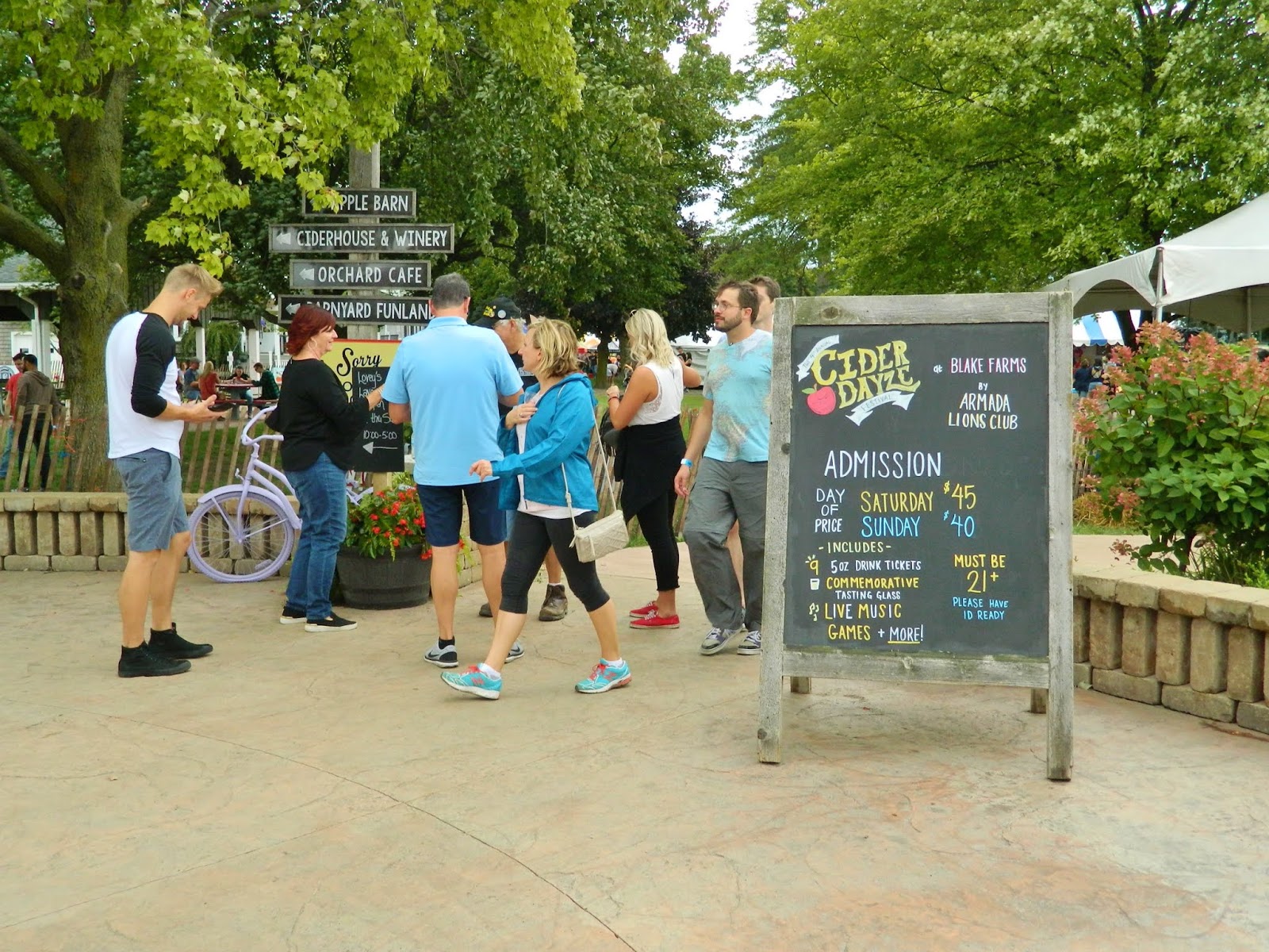 Cider Dayze at Blake's Orchard and Cider Mill Armada, Michigan