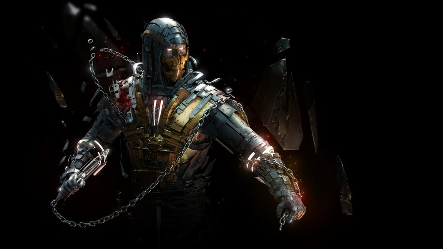 Scorpion, Mortal Kombat, 4K, #4.1928