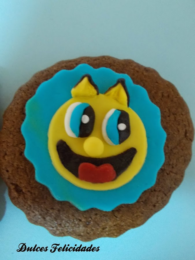 Galletas Pac-man fondant
