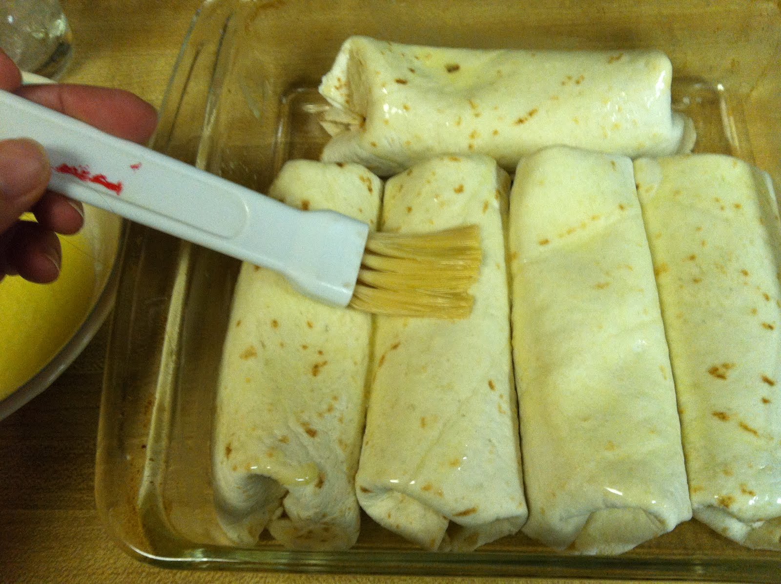 Spryte's Place Caramel Apple Enchiladas