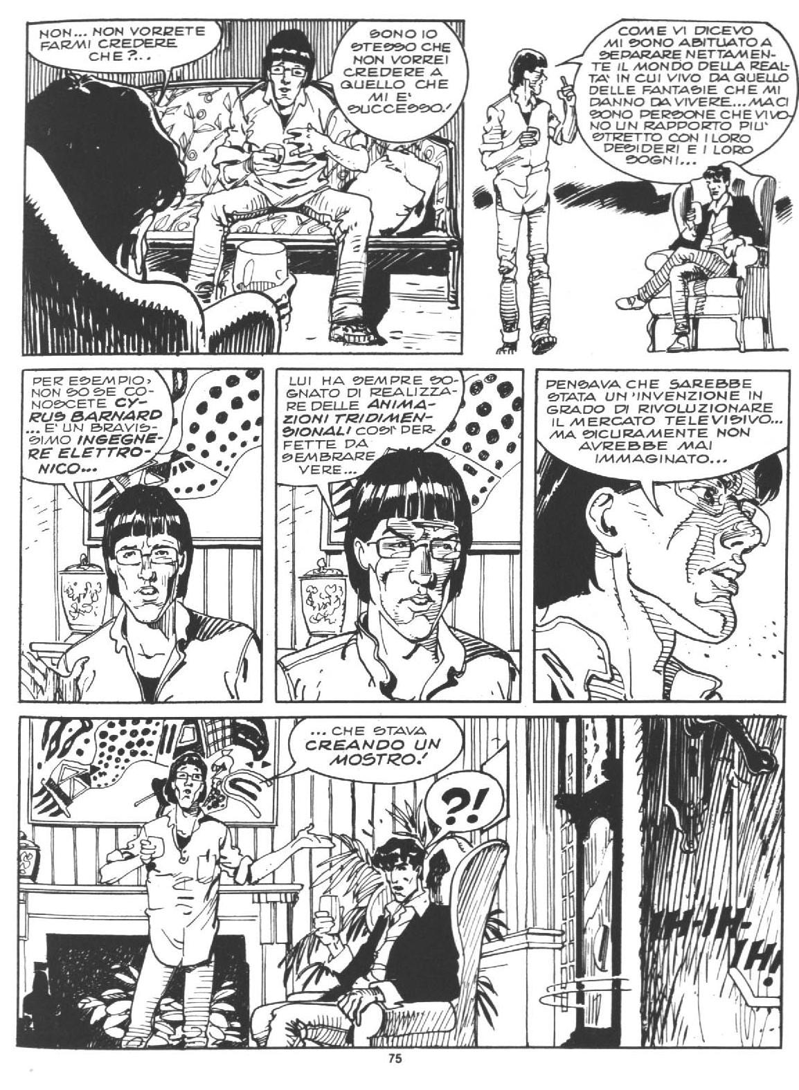 Read online Dylan Dog (1986) comic -  Issue #24 - 72