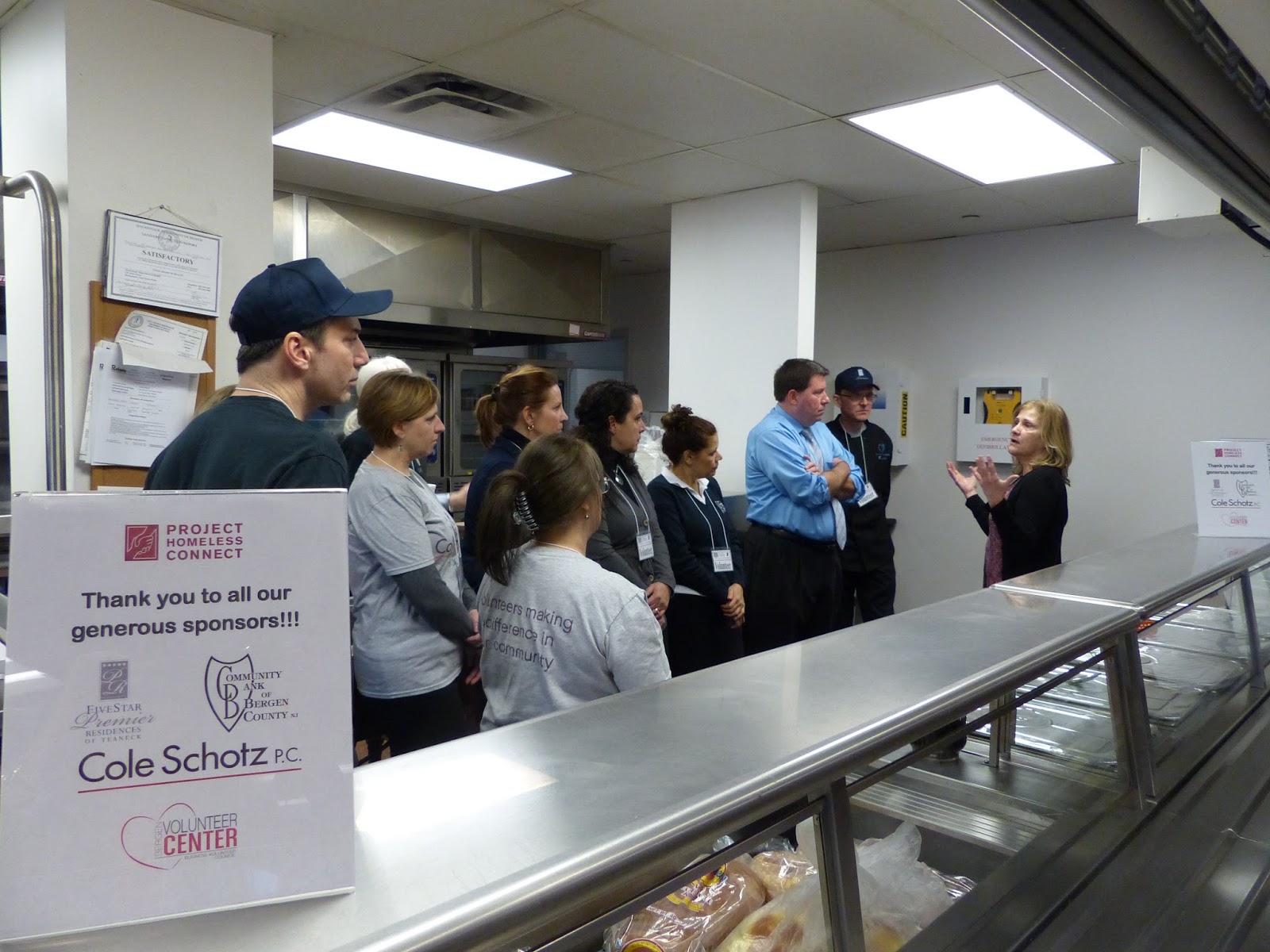 Bergen Volunteers Hundreds of local Homeless Served