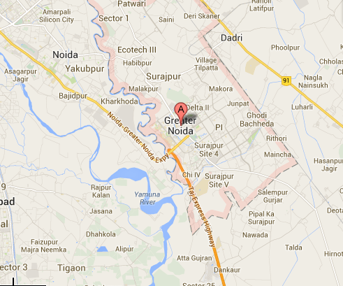 Greater Noida Map
