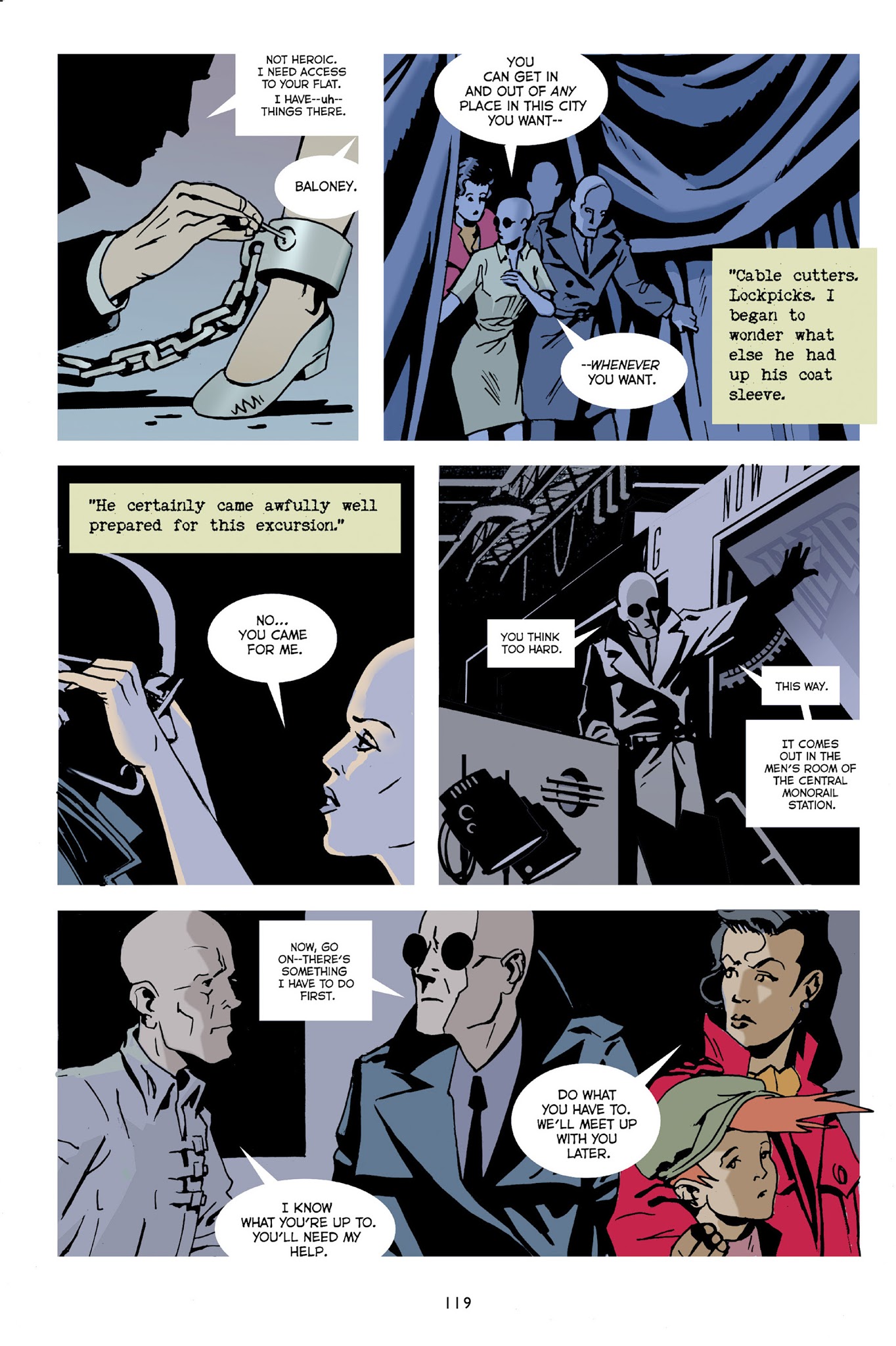 Read online Mister X: Eviction comic -  Issue # TPB - 115