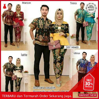 GMS327 BTKSM328B63 Batik Couple Keluarga Arabella Family Dropship SK1369167379