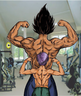 Father And Son Work Out #Vegeta #Trunks | Dragonball Z