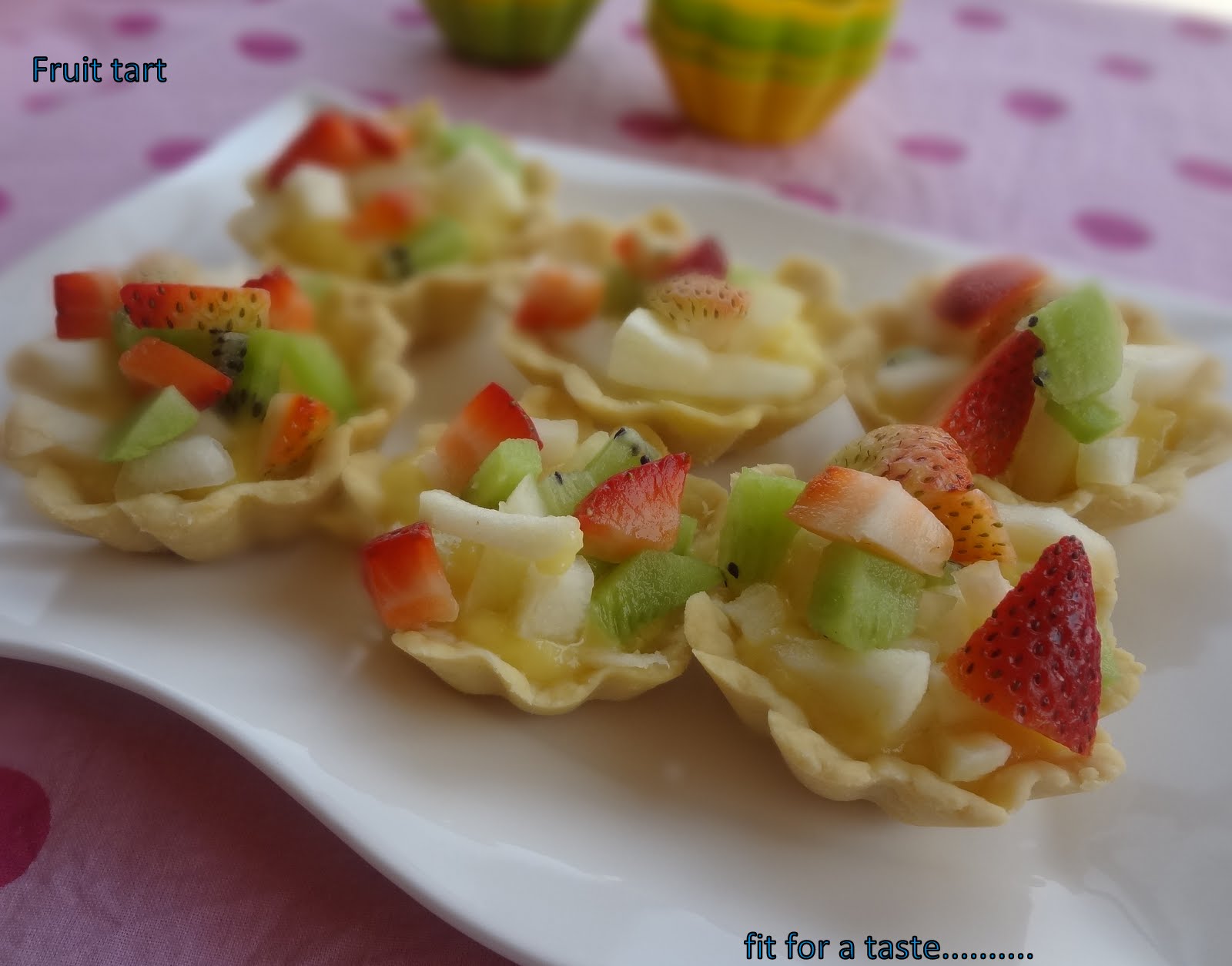 Fit for a taste: Easy Fruit Tart with custard filling