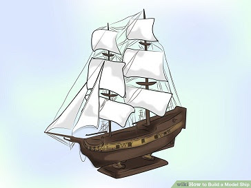 Cara membuat Miniatur Kapal Layar