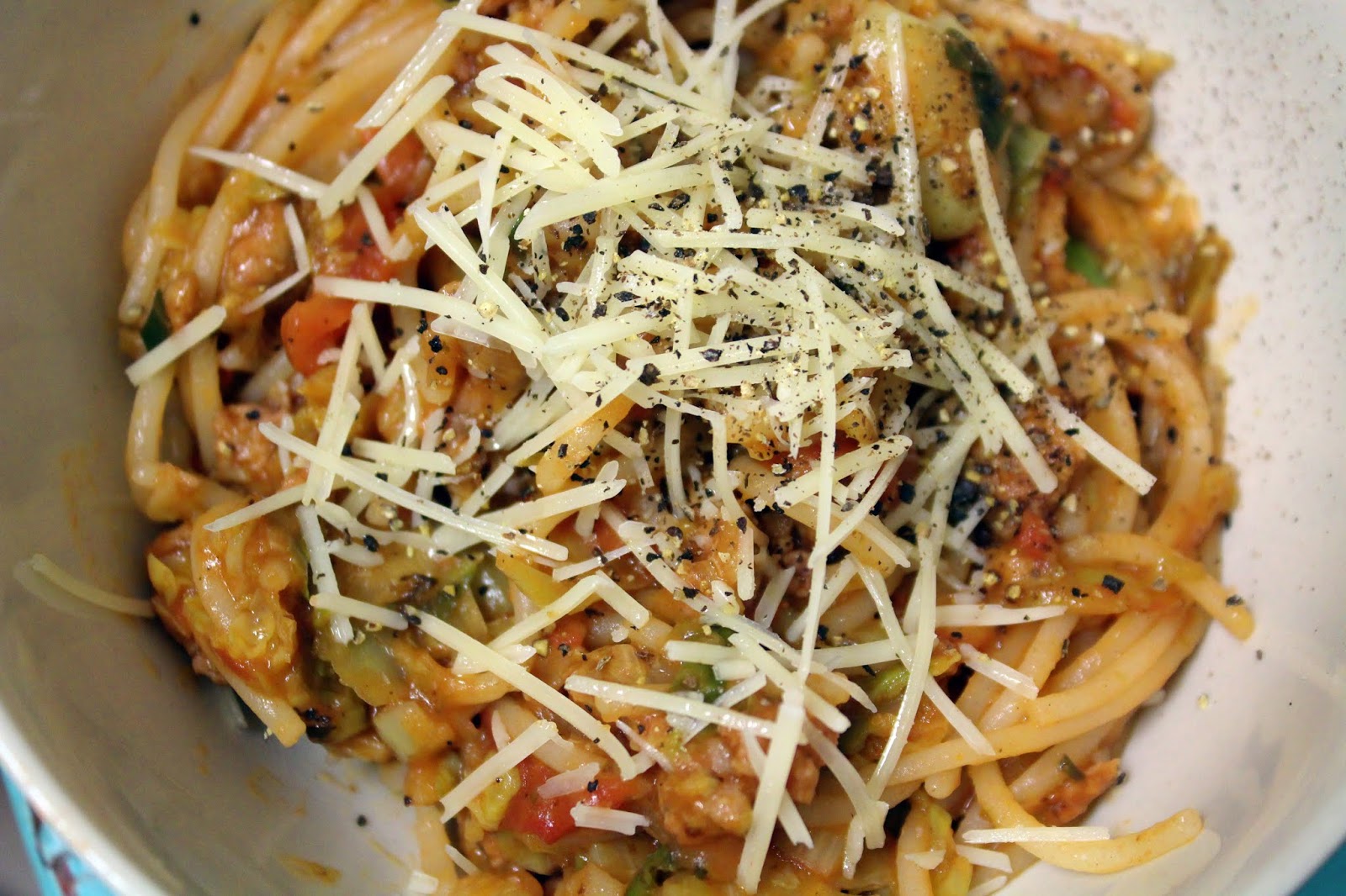 Sausage and Brussels Sprouts Tomato Sauce with Gluten Free Pasta Sausage and Brussels Sprouts Tomato Sauce with Gluten Free Pasta