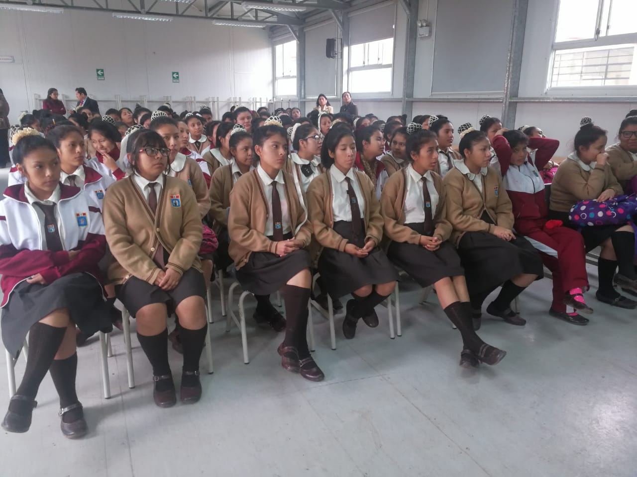 el parlamento escolar capacitó en la institución educativa nuestra