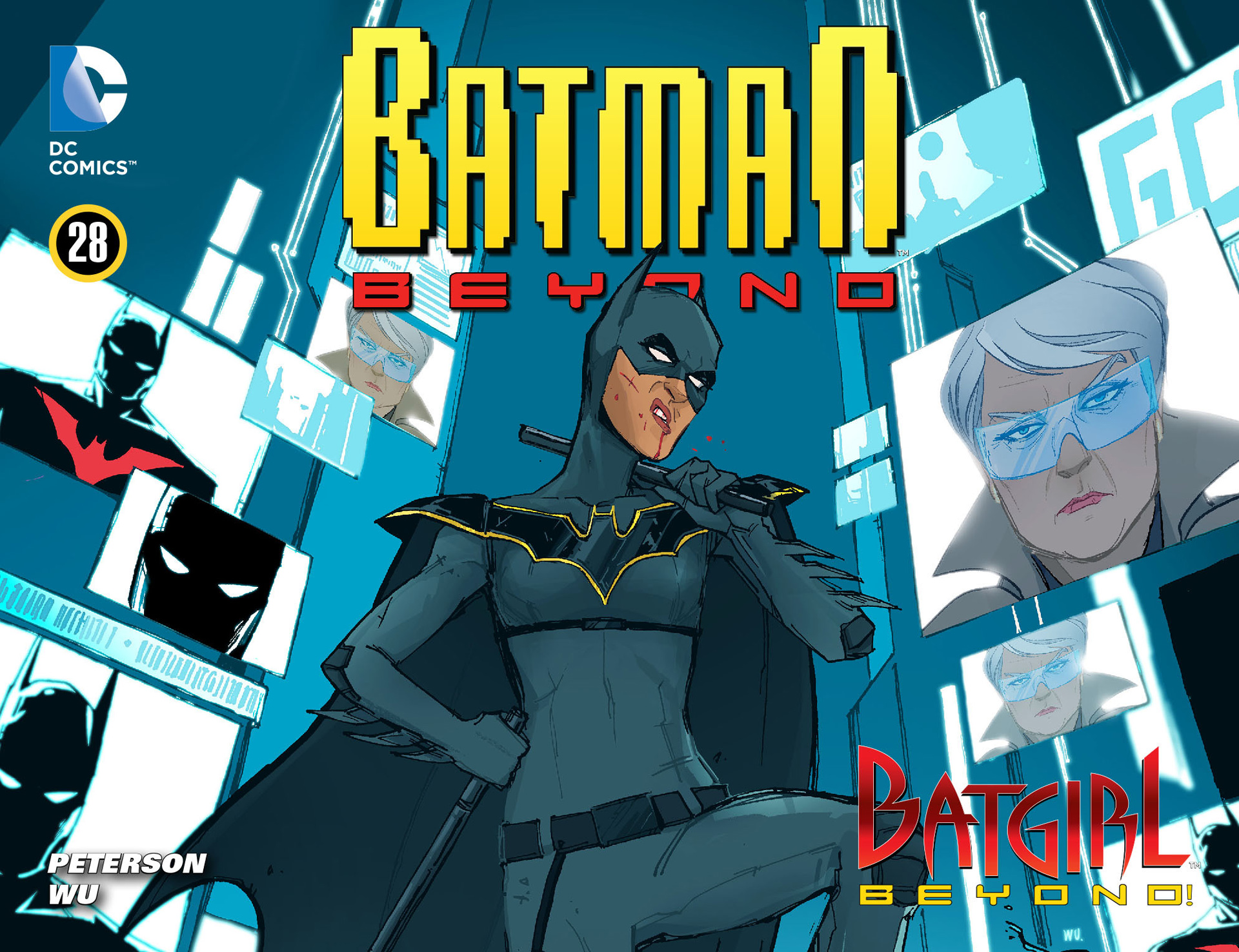 Read online Batman Beyond (2012) comic -  Issue #28 - 1