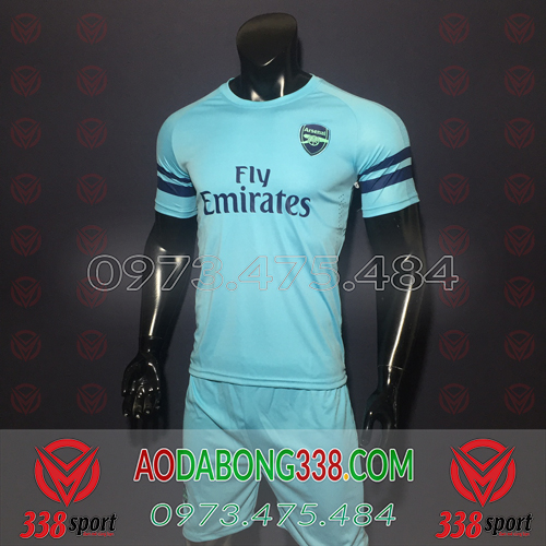 Áo Arsenal Xanh Ngọc 2019 2020 Training 8 Áo Arsenal Xanh Ngọc 2019 2020 Training 8