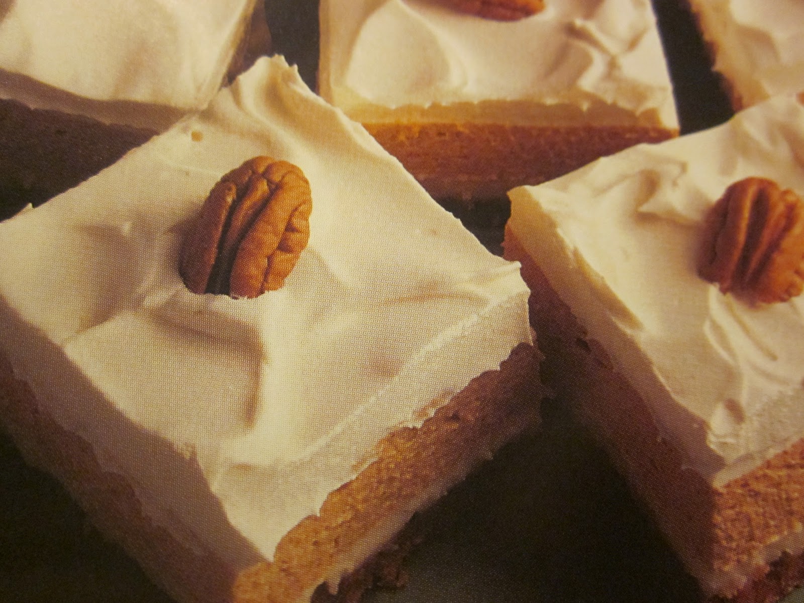 Grandma's Vintage Recipes OLD FASHION PUMPKIN TORTE SQUARES