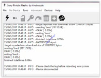 xperia flashtool status