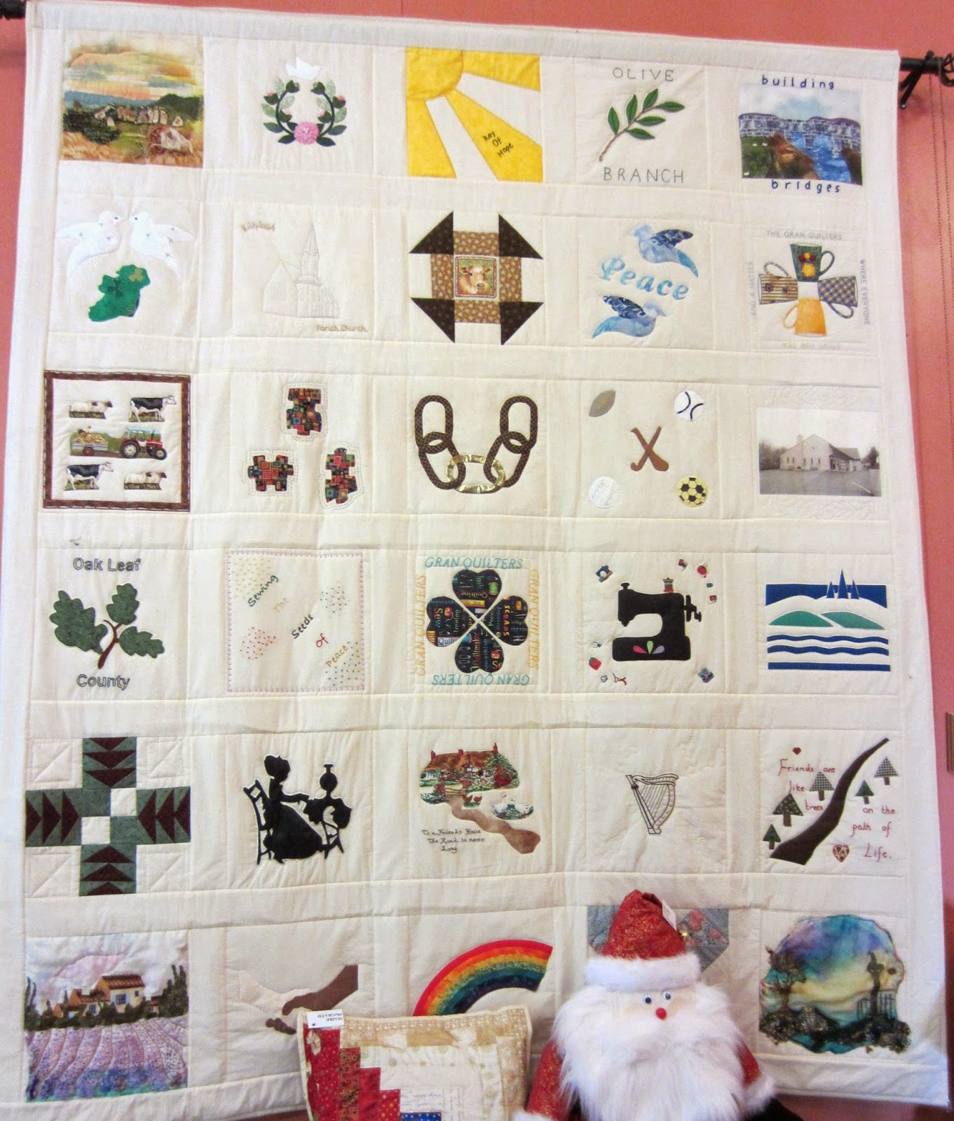 Sandy Quilts Gran Quilters Exhibition