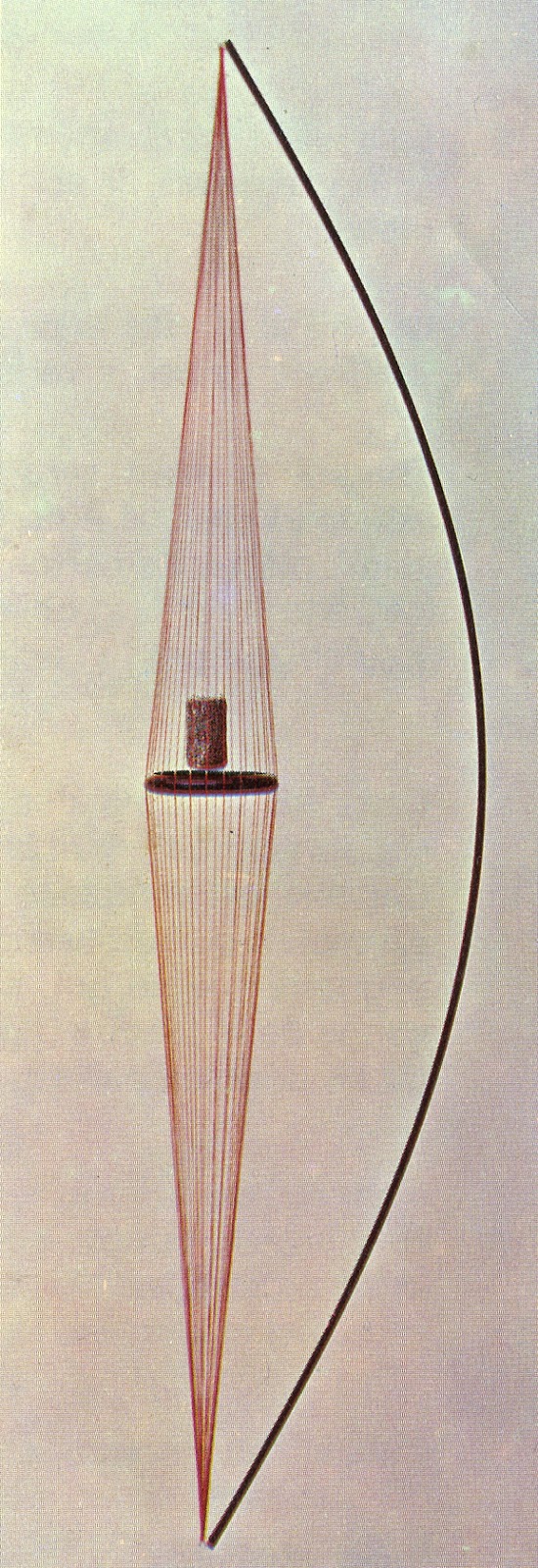 vintage string mobile fil fils années 70 1973