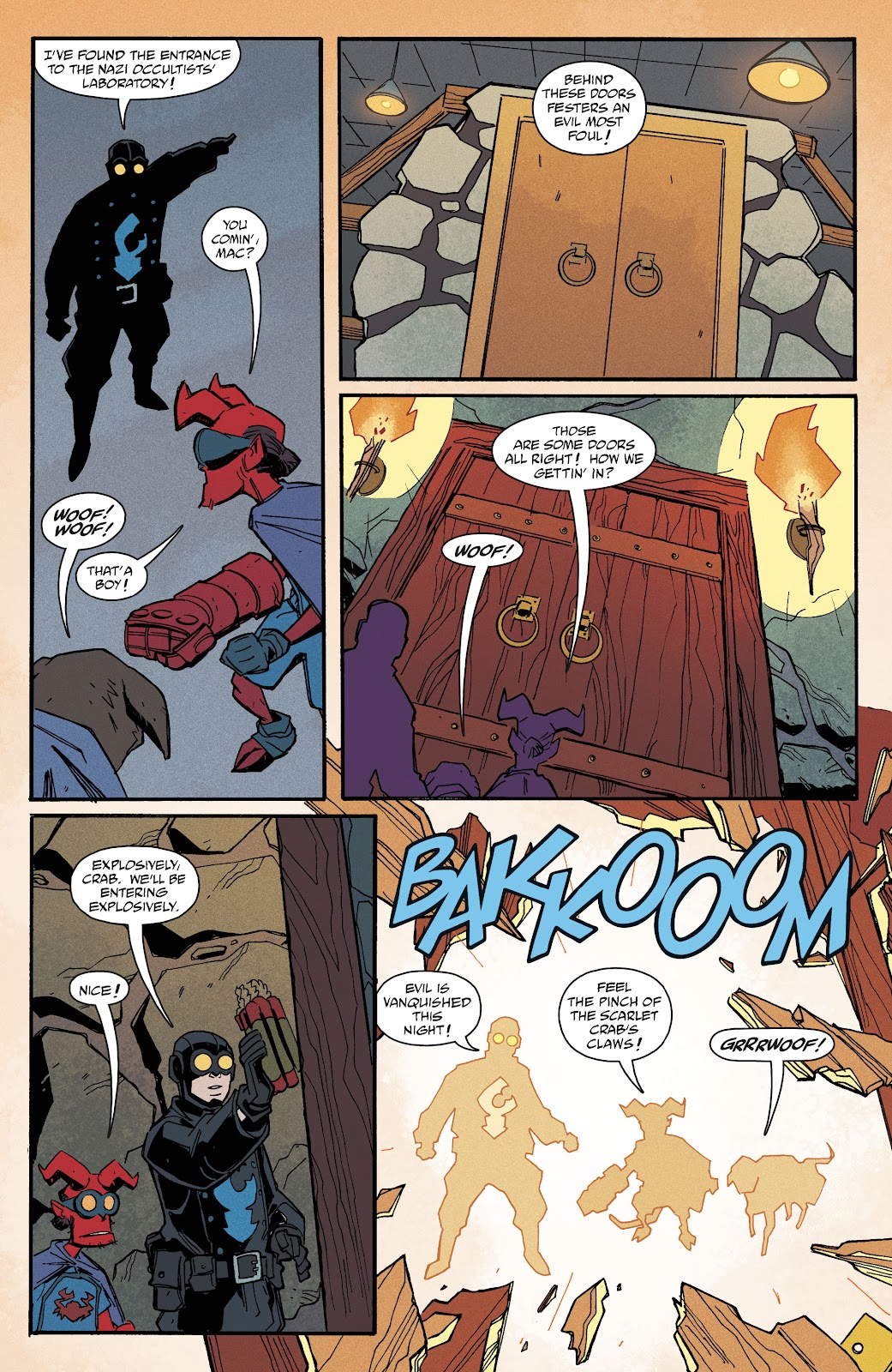 Young Hellboy: Assault on Castle Death issue 4 - Page 4