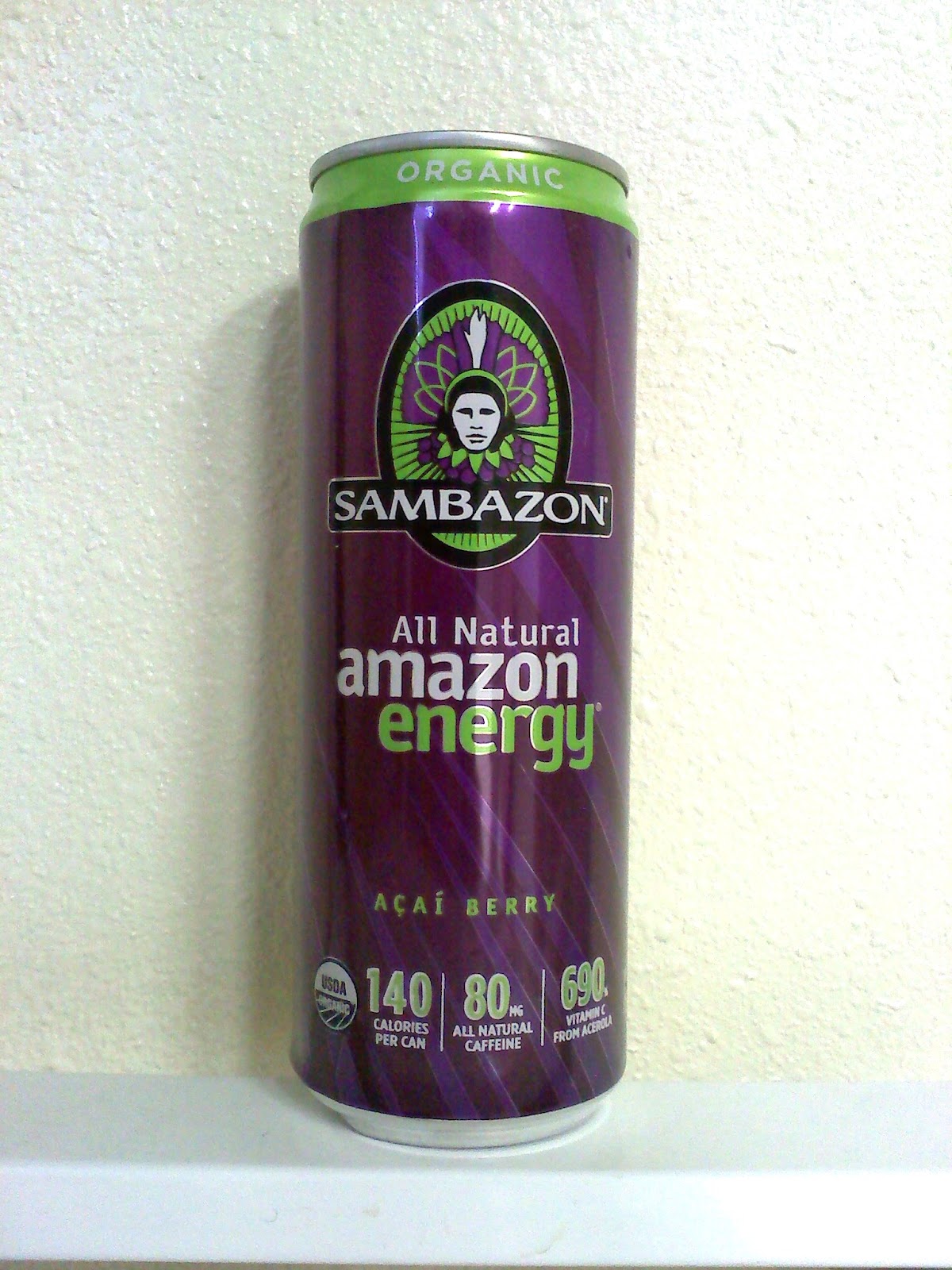 CAFFEINE! Review for Sambazon Amazon Energy