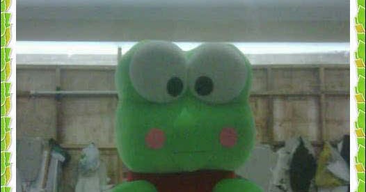 Contoh Gambar Kostum Badut Keroppi Karakter Kodok