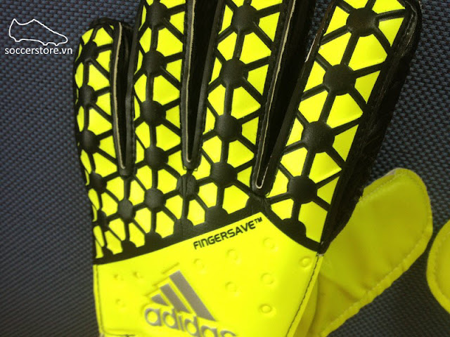 Adidas Ace Fingersave Relique Solar Yellow- Black GK Gloves S90146