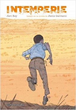 Portada novela gráfica "Intemperie"