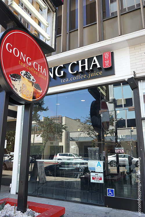 Gong Cha Little Tokyo Vegas and Food