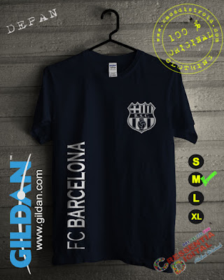 baju bola barcelona warna navy